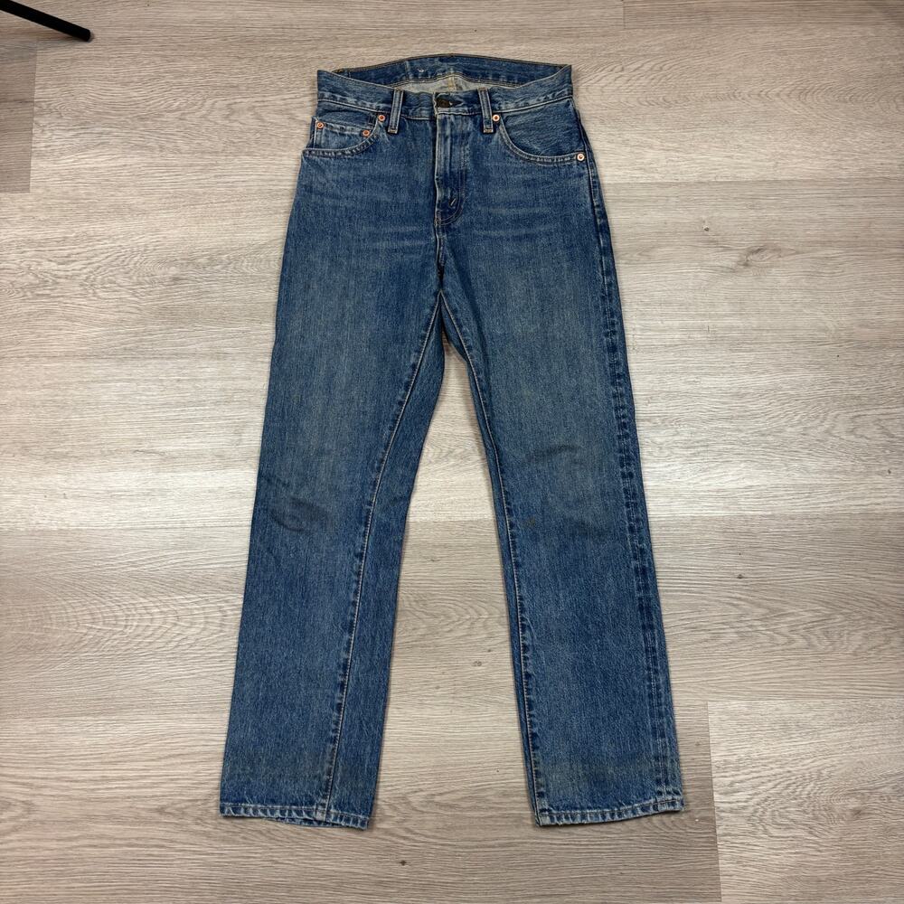 Levi's 505-0217 Big E Selvedge Straight Leg Retro Jeans Women's 26x28